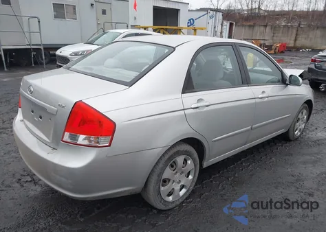 2009 Kia Spectra Ex z USA, uszkodzony, nr VIN KNAFE221795655394